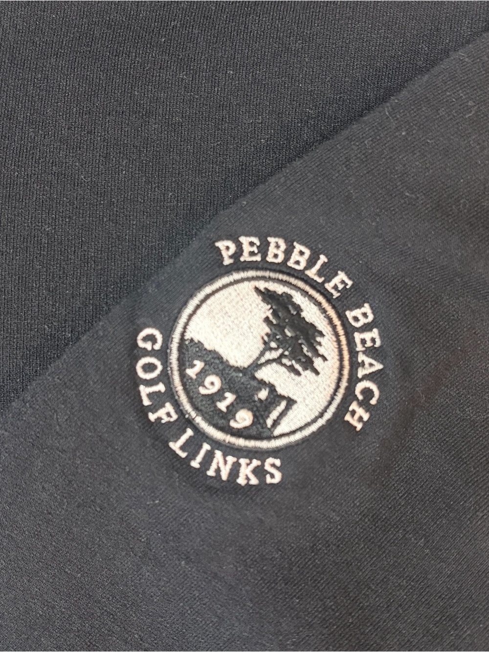 LIKE NEW: Travis Mathew BLK Pebble Beach Links ProShop Hoodie | Mens Sz S